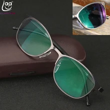 Бросился Occhiali Da Lettura Clara Vida = открытый Расширенный сплав большая круглая оправа Очки для чтения коммерческий+ 1+ 1,25 до+ 4