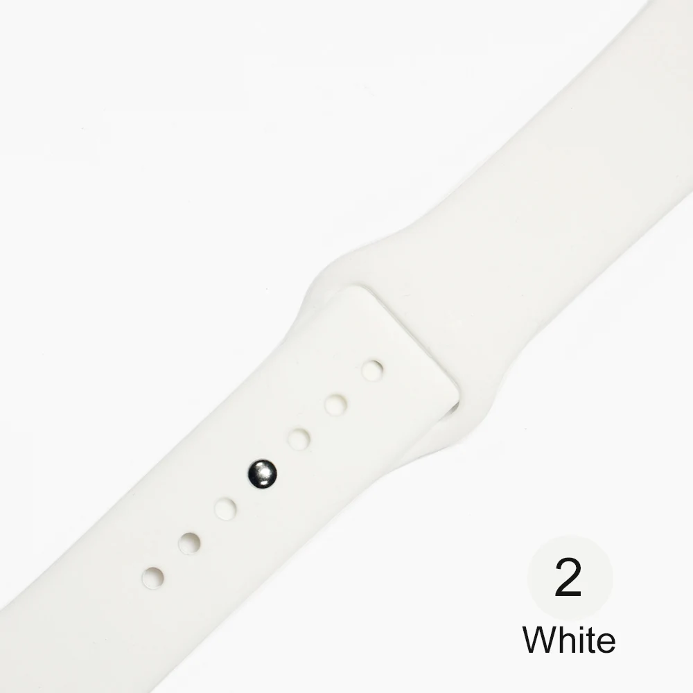 Спортивный силиконовый ремешок для apple watch серии 3/2/1, сменный ремешок для наручных часов, ремешок для наручных часов для apple watch 42mm 38 мм