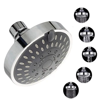 

American Concealed Five-speed Round Water Saving Shower Head 4 Inch Small Top Spray Shower Head Showerhouse Hotel Shower Head