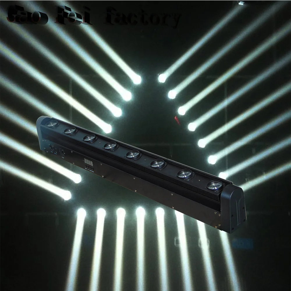 cheap sale 4in1 mini Moving Head Led bar beam Light 8 heads 12W RGBW