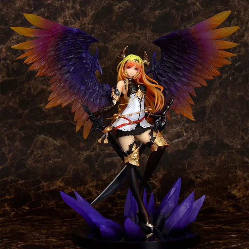 Аниме игра Kotobukiya Rage of Bahamut Темный ангел Оливия ПВХ фигурка 29 см 1/8 масштаб предварительно окрашенная модель игрушки аниме фигурки