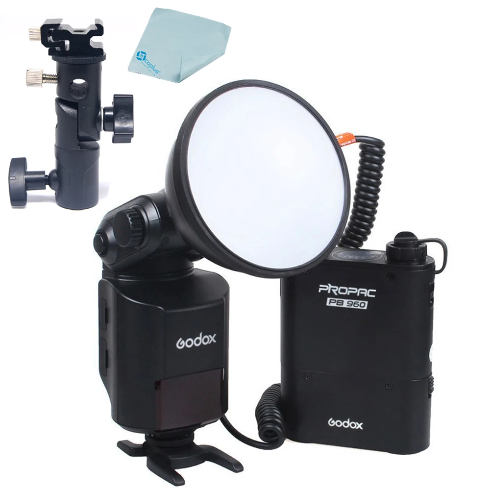 Mcoplus Godox AD360 Flash 360W GN80 Outdoor Tube Speedlite + PB960 Battery Power Pack for Nikon