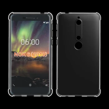 

Brand gligle Anti-knock soft TPU skin case cover for Nokia 6 2018 case protective shell