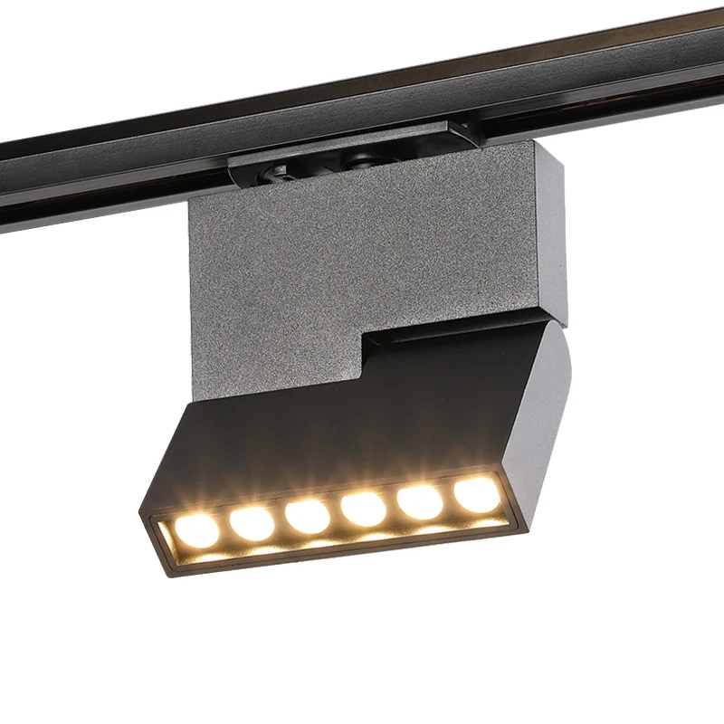 

CREE 3 wire LED Track Light 12W rotation suspension luminaire industrielle 10PCS/lot