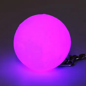 

Moon Shape Luminous Keychain Nightlight 3D Printing Creative Moonlight Gifts