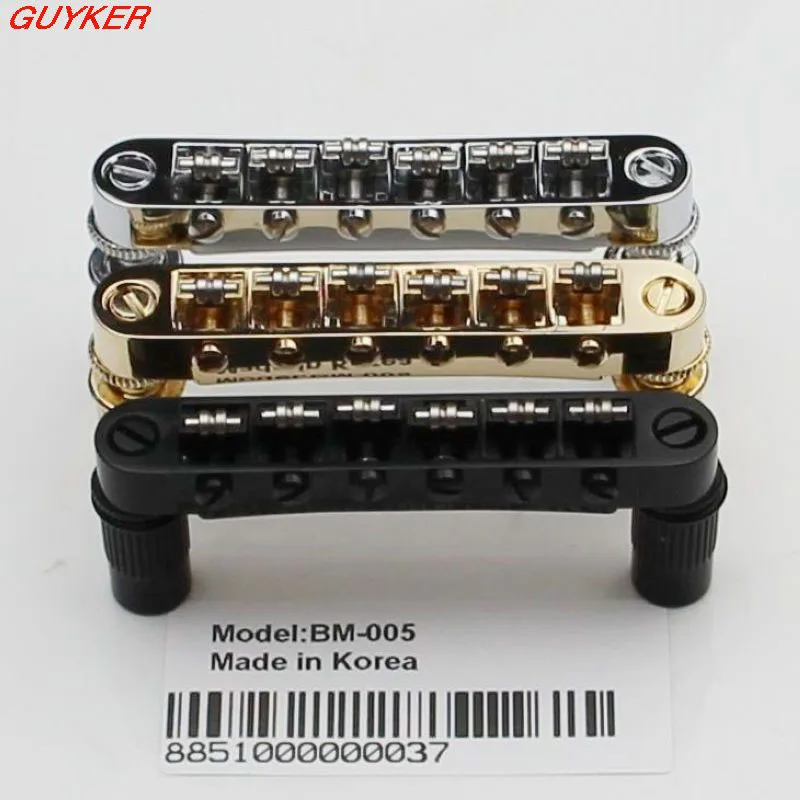 Tune O Matic Roller Saddle Guitar Bridge For LP SG 6