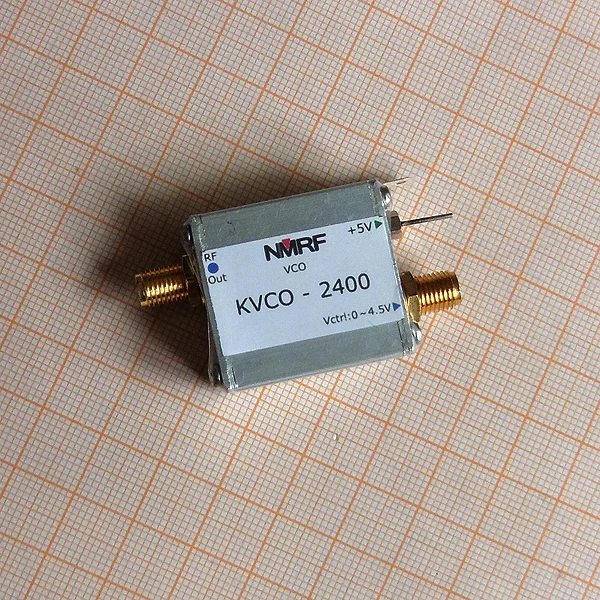 2,4G RF микроволновый генератор с контролем напряжения, VCO, источник сигнала, генератор сигналов