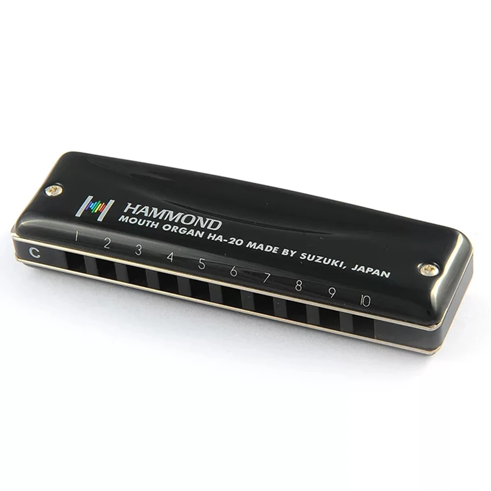 Diatônico para Suzuki Corrente e Boca Suzuki Hampor Orgão Musical Profissional 10 Buracos Azul Ha-20 - Image 3