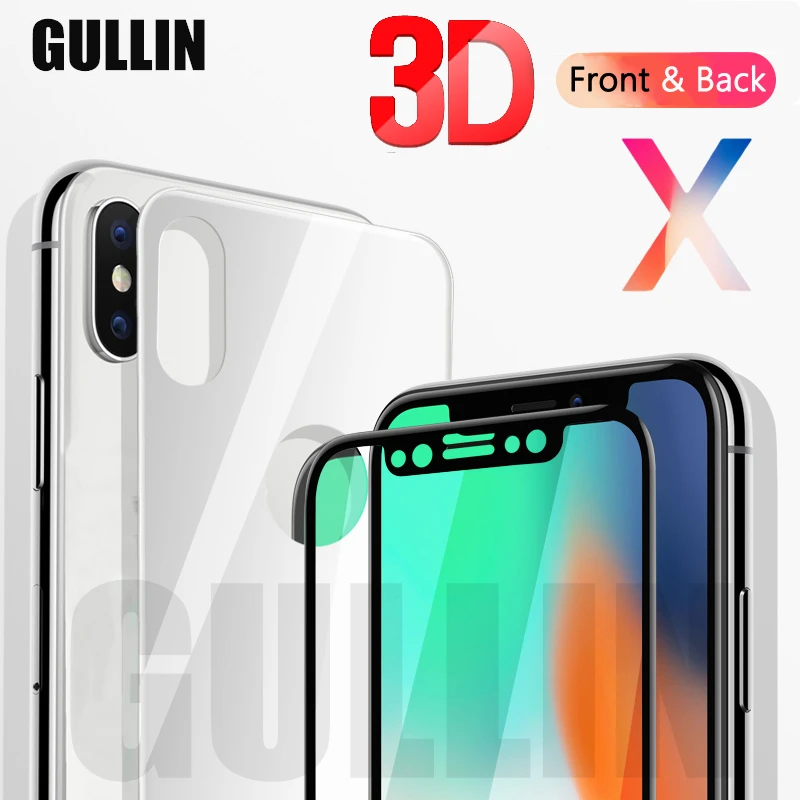 Защитная пленка закаленное стекло 3D для iPhone X/7/8/6S Plus | Мобильные телефоны и