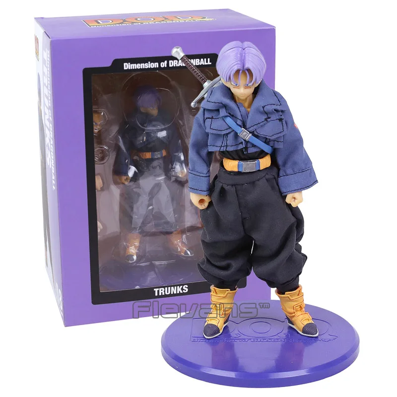 DOD Размер Dragon Ball Z trunks настоящая одежда ПВХ фигурка Коллекционная модель игрушки