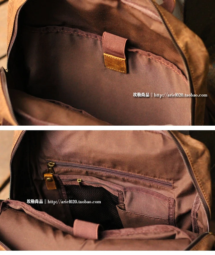 Grand Ordinateur Grande 15 1 De Dos Sac D'épaule Portable Rétro Casual Hommes Voyage Pouce 2 À D'origine Toile Capacité Art 80OmNvwyn