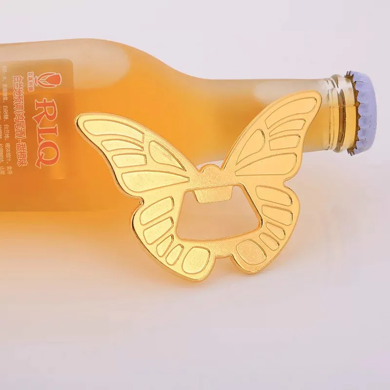 12PC Gold Butterfly Bottle Opener Wedding Favor Bridal Shower