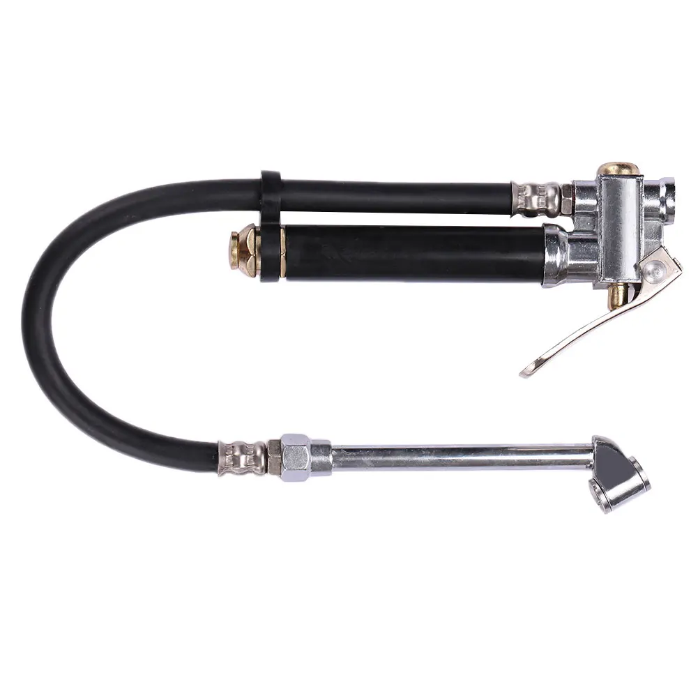 Motorcycle Tyre Air Filler Inflator Gun Pump Pistol Tire Pressure Gauge
