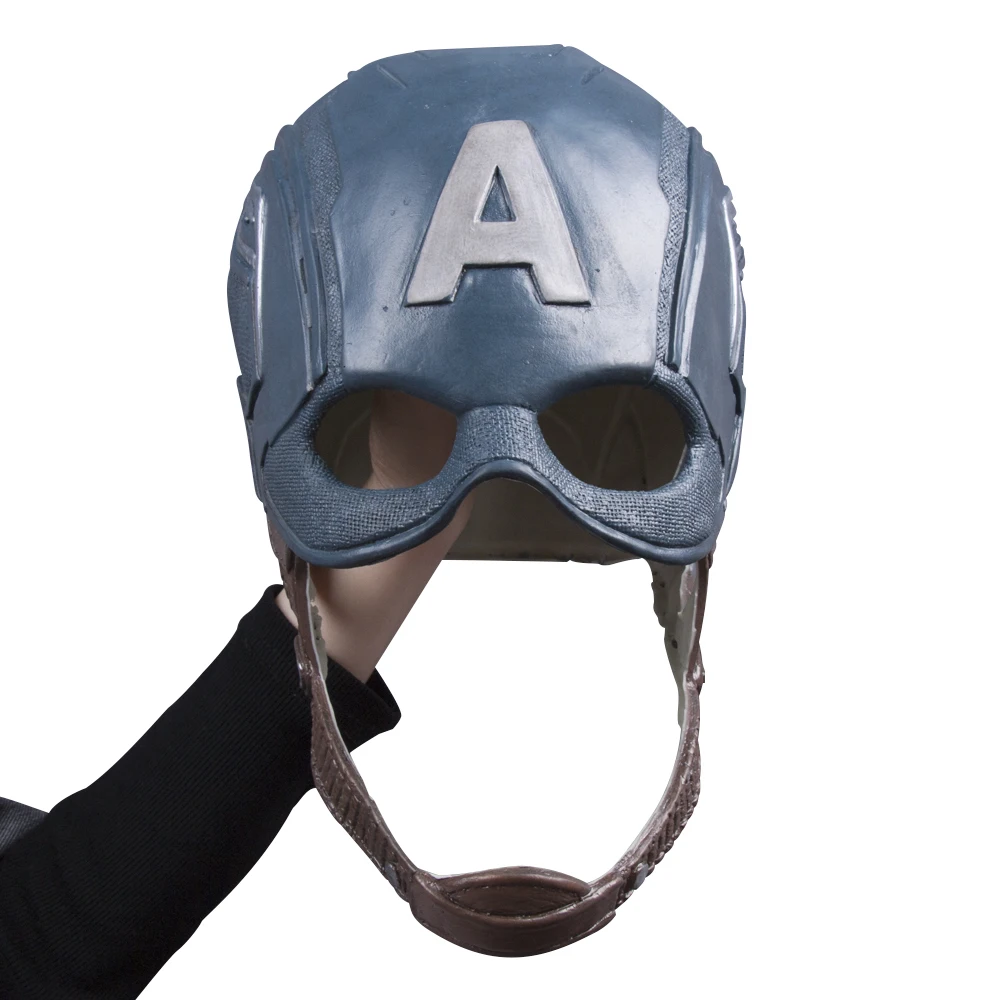 Капитан Америка фильм маски фильм костюм для костюмированной игры, для Хэллоуина шоу супергерой латекс DC картина маска коллекционные игрушки