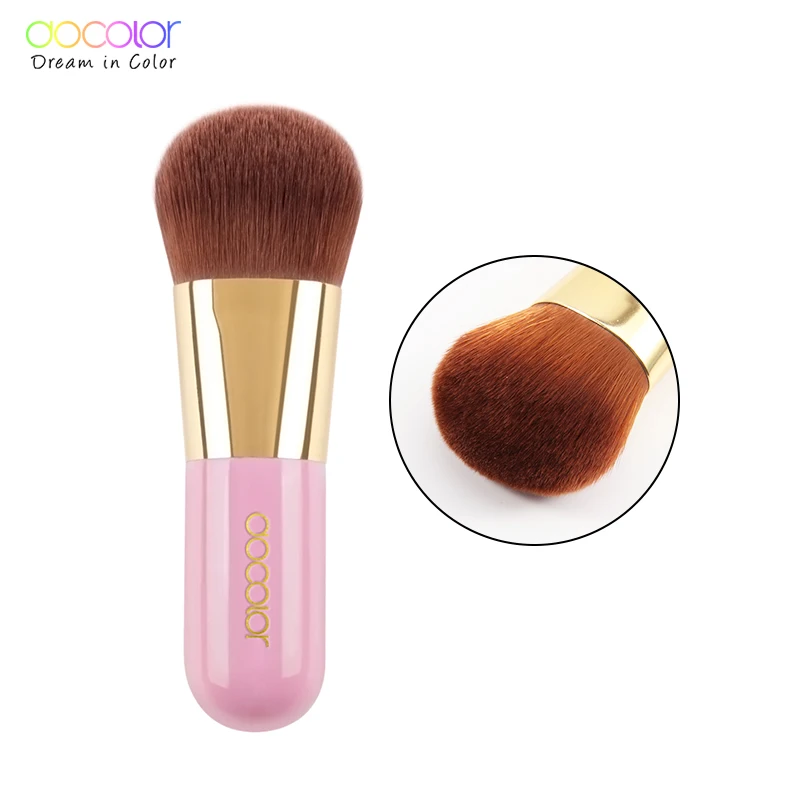 

Docolor Makeup Brushes Professional Foundation Brush Synthetic Hair Short Handle Makeup Tools For Beauty Pincel Maquiagem