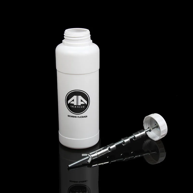 Pro skateboard/roller skate shoes/longboard /penny bearing cleaning bottle no liquid for 8 bearing or 16 pcs bearing Pro skateboard/roller skate shoes/longboard /penny bearing cleaning bottle no liquid for 8 bearing or 16 pcs bearing