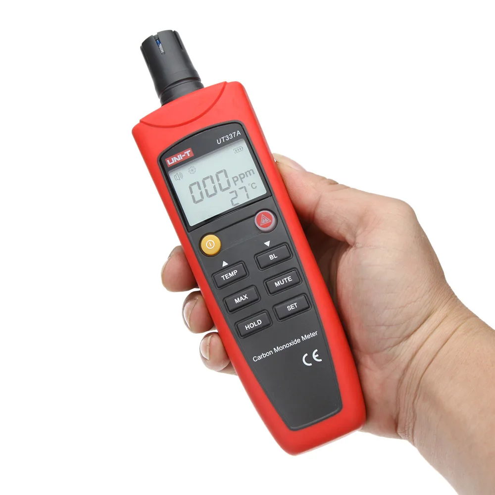 Gas Analyzers Tools UNIT UT337A Carbon Monoxide Meter with Sound/Light