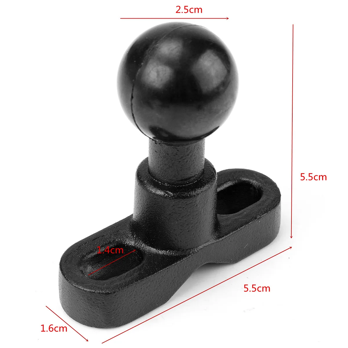 Motorcycle Handlebar 1inch Ball Mount Base For Garmin Zumo 450 550 Series GPS Cradle