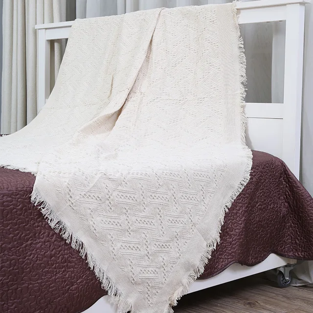 Cotton Knitted Sofa Blanket Cover Decorative Slipcover Throws On Custom Decorative Blankets And Throws Cotton Knitted Sofa Blanket Cover Decorative Slipcover Throws On Custom Decorative Blankets And Throws