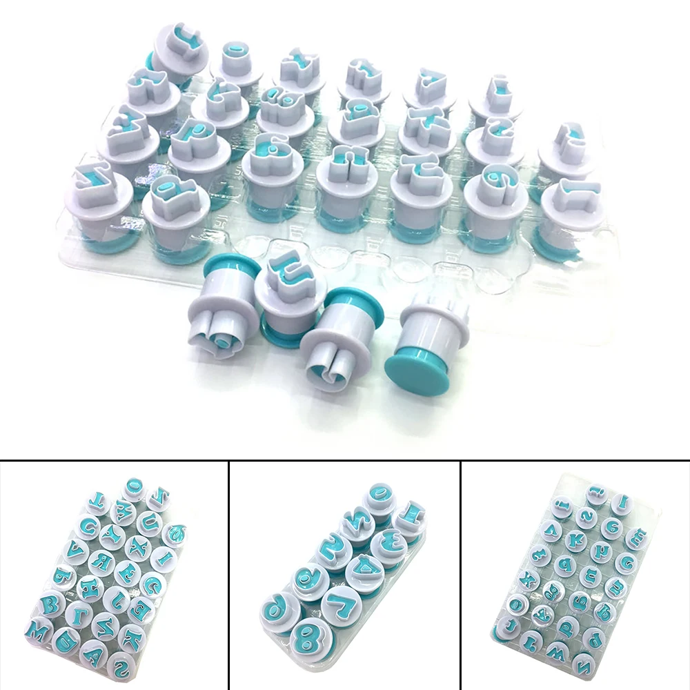 25019 New Number Letter Cake Mold Sugar Cookie Cutter Paste Fondant 