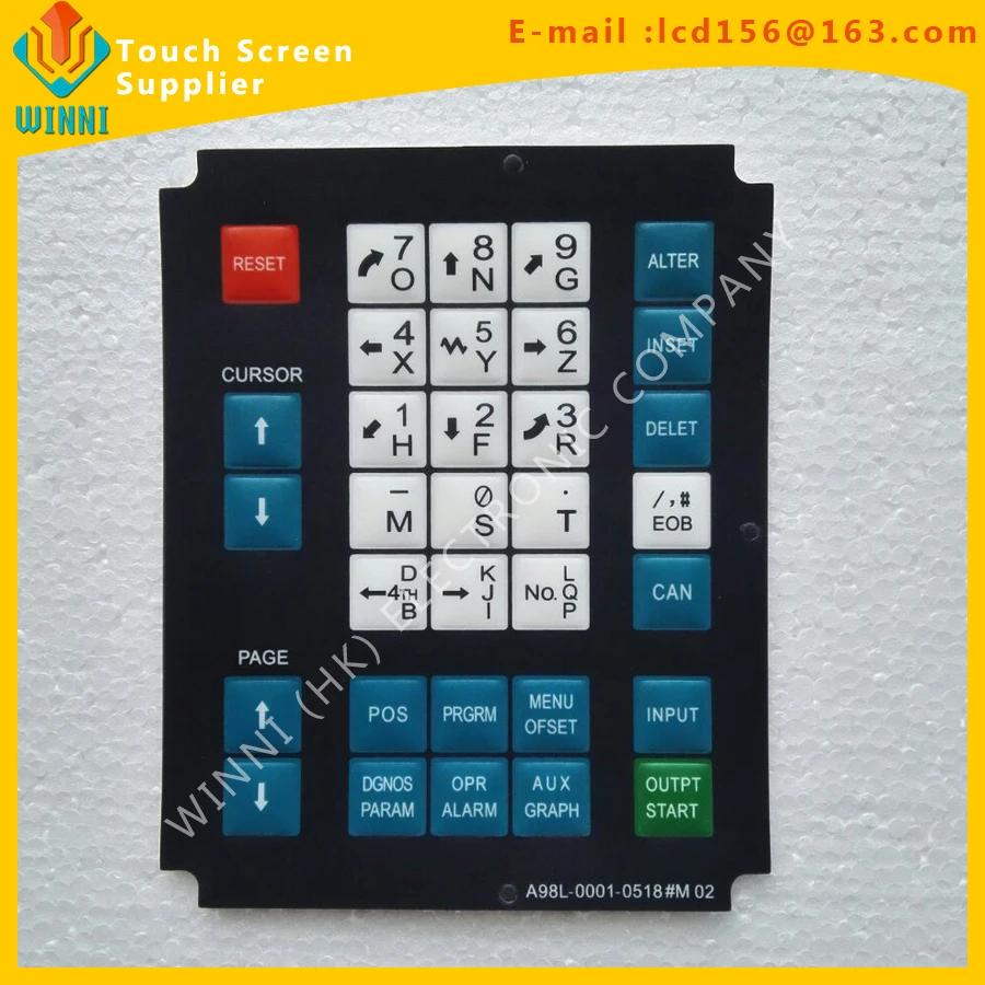 A98L-0001-0518 # M 02 мембранная клавиатура оператора M02 | Электронные компоненты и