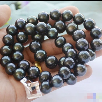 

BJC 00184 ROUND FRESHWATER CULTURED PEARL NECKLACE 925SILVER free shipping