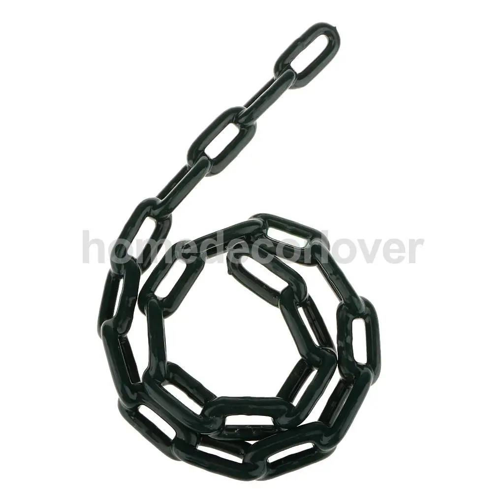 Durable Plastic Coated Iron Swing Link Chain 1.5 M Length Outdoor Toy Accessory Green цена Durable Plastic Coated Iron Swing Link Chain 1.5 M Length Outdoor Toy Accessory Green цены онлайн