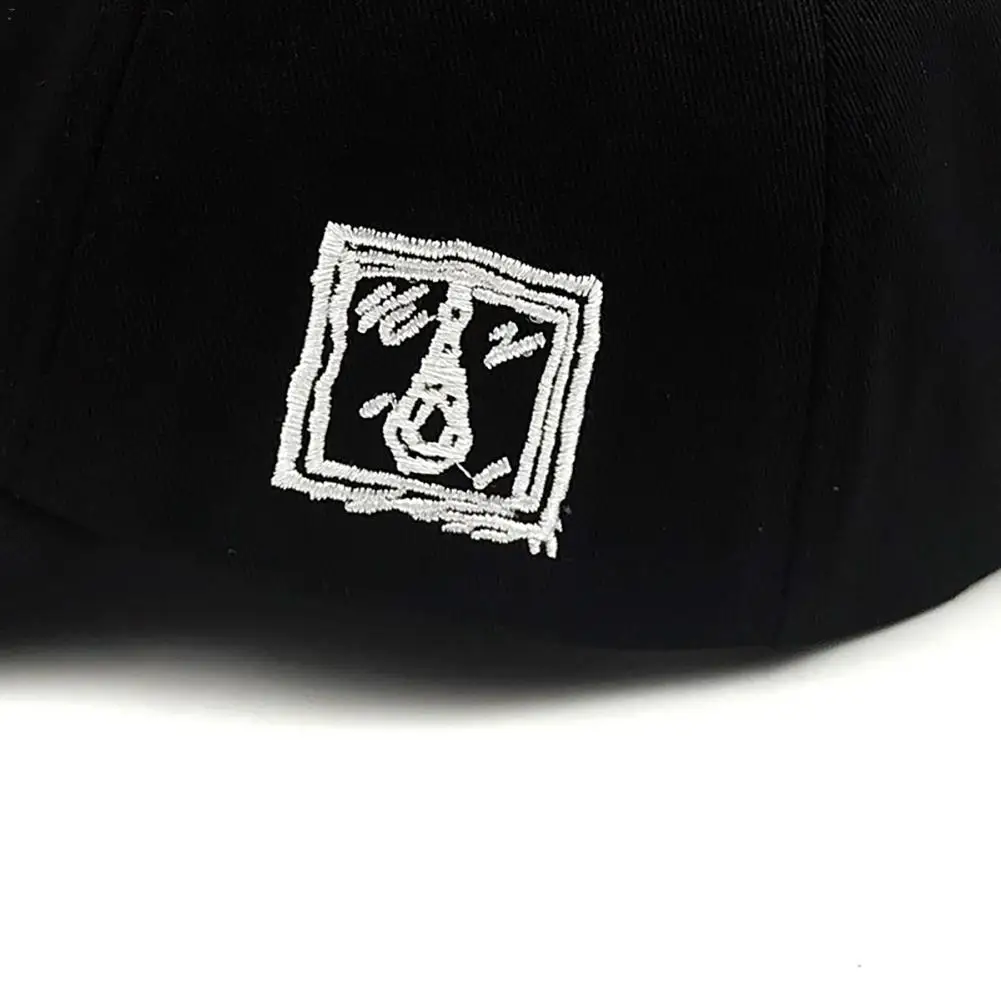 Baseball Cap Fashionable Funny Sad Face Expressions Pattern Soft Top Cap Neutral Outdoor Sun Protection Hat for Men Women