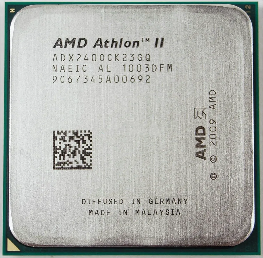 Бесплатная доставка Athlon II X2 240 2 8 ГГц двухъядерный процессор разъем AM3/AM2 + 938