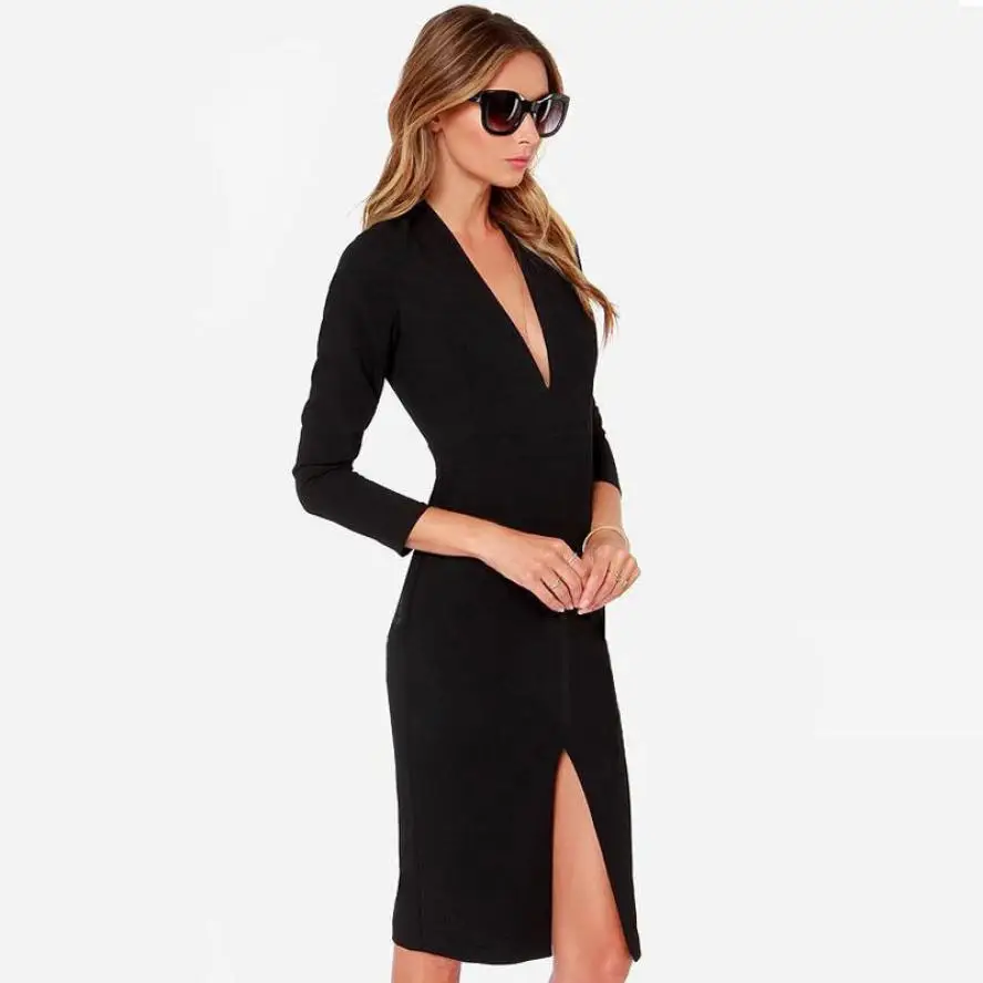 Jimshop Clothes font b Sexy b font font b Women b font Autumn Long Sleeve Deep Jimshop Clothes font b Sexy b font font b Women b font Autumn Long Sleeve Deep