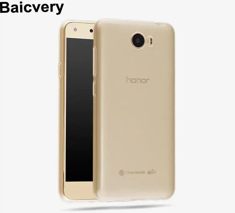 2 pcs/lot Ultra Thin TPU Case Skin for Huawei Honor 5A LYO-L21 LYO L21 5.0 inch Clear Gel Cover |