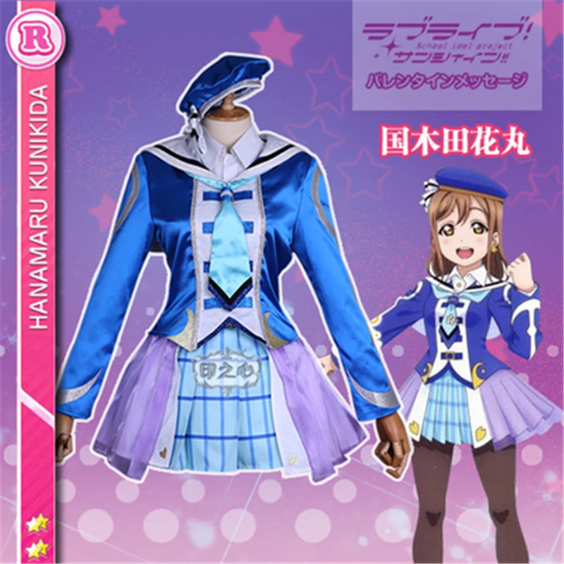 

Lovelive Sunshine Matsuura kanan Vocal Concert Christmas Autumn Winter Cosplay Costume Dress All Member O