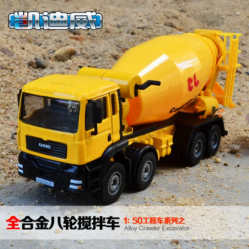 diecast concrete mixer trucks