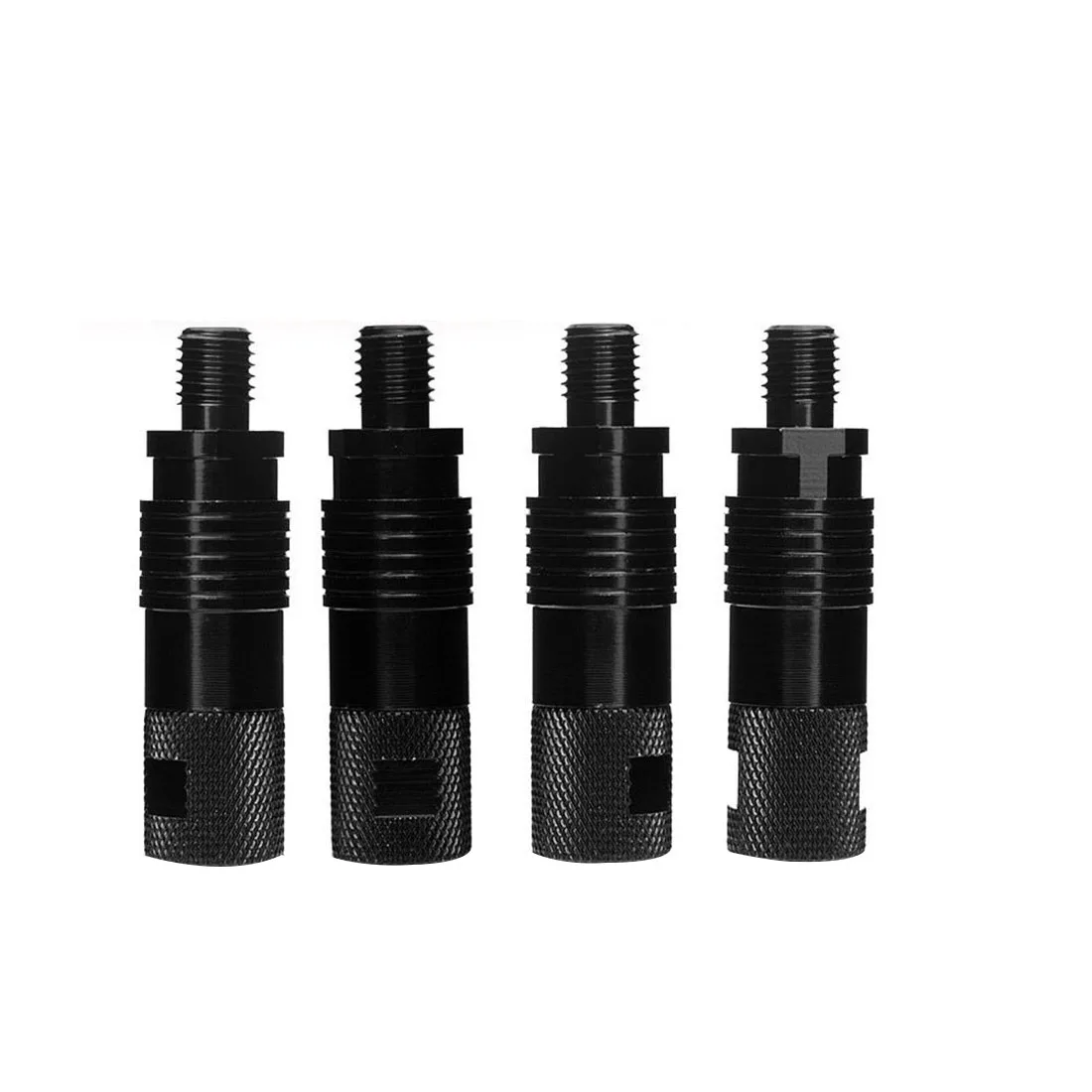 

4Pcs Carp Fishing Connector Pod Quick Release Connector Easy To Install To Bank Aluminum alloy Rod Stick Bite Alarms