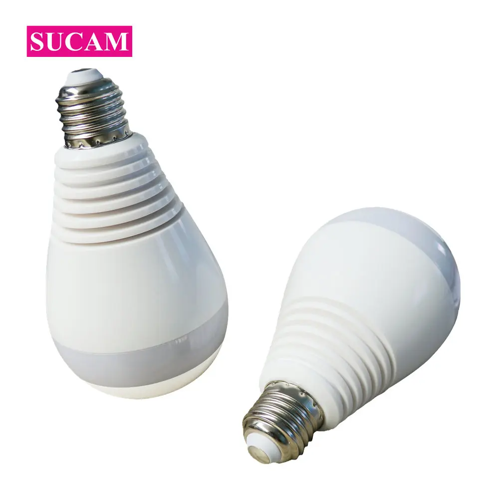 SUCAM 2MP 3MP 4MP High Definition Wifi Camera Light Bulb Easy Installation Home Security Two Way Audio Baby Monitor IP Camera