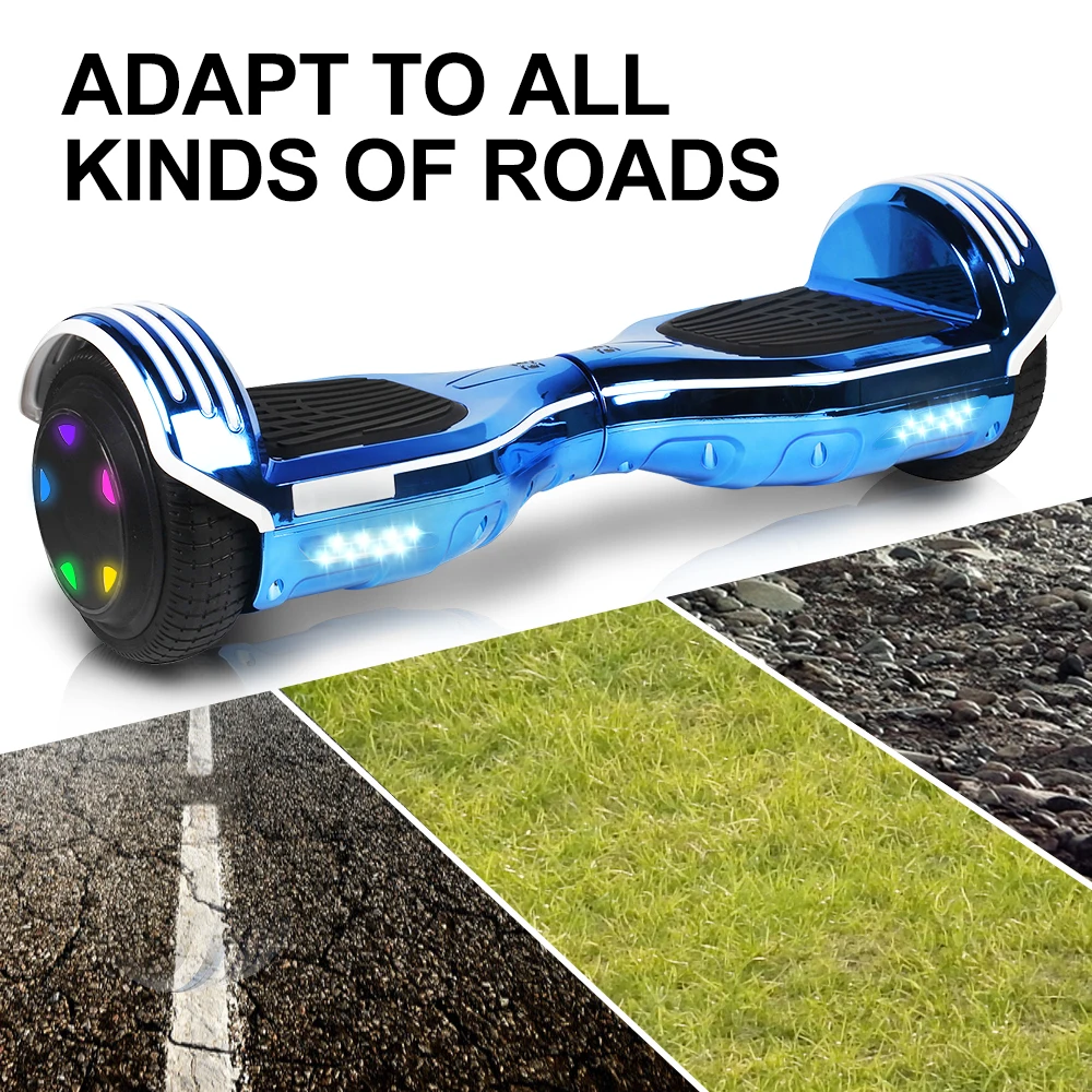 6.5 Inch Hoverboard Electric Scooters Smart Electric Skateboard Self Balance Scooter Bluetooth Speaker LED Hover Board Oxboard