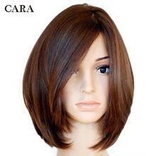 Kosher Jewish Wig Lace Front Human Hair Wigs With Baby Hair European Virgin Hair Wig Short Frontal Wig CARA Hair