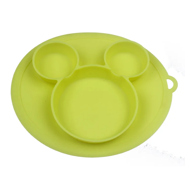 Baby silicone plate Kids Bowl Plates baby feeding silicone bowl baby silica gel dishes kids tableware
