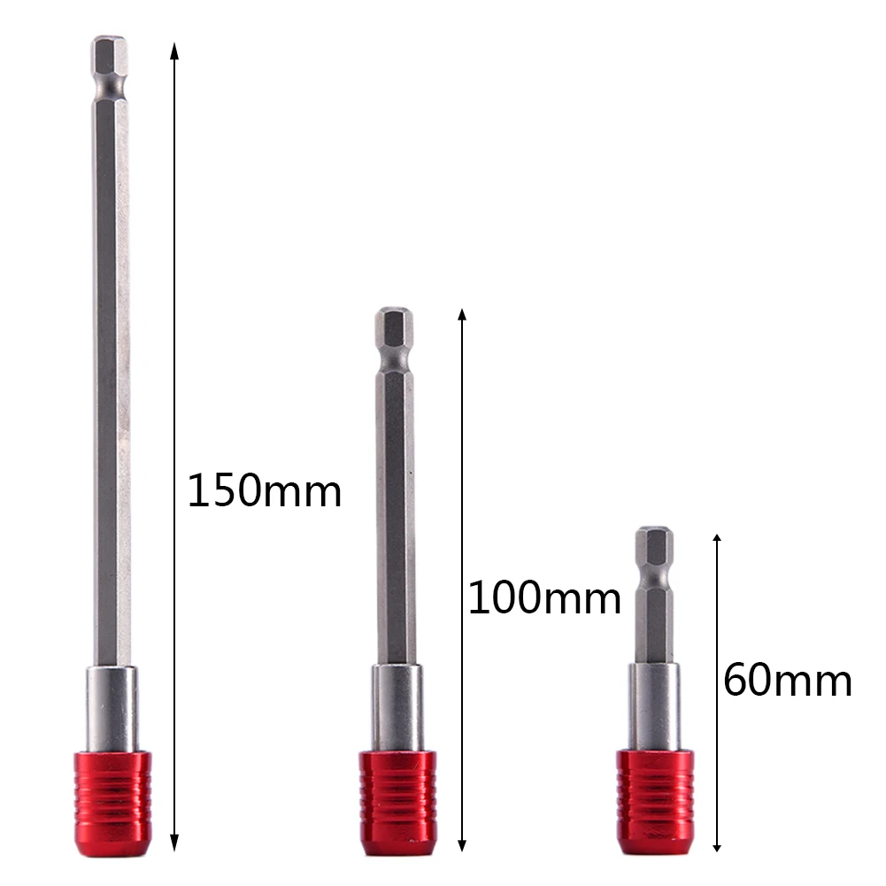 100 мм 1/" магнитный шестигранный хвостовик Быстроразъемное сверло отвертка винтовой держатель шестигранный хвостовик дрель Магнитный удлинитель держатель бит