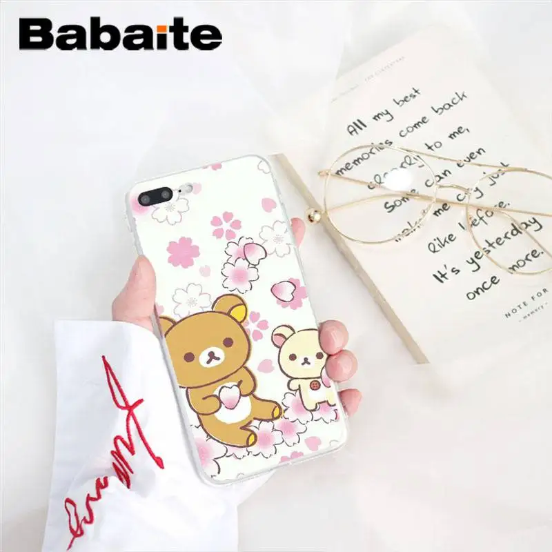 Мягкий силиконовый чехол Babaite Rilakkuma из ТПУ для телефона iPhone 8 7 6 6S Plus X XS MAX 5 5S SE XR 10 11 11pro 11promax - Цвет: A9