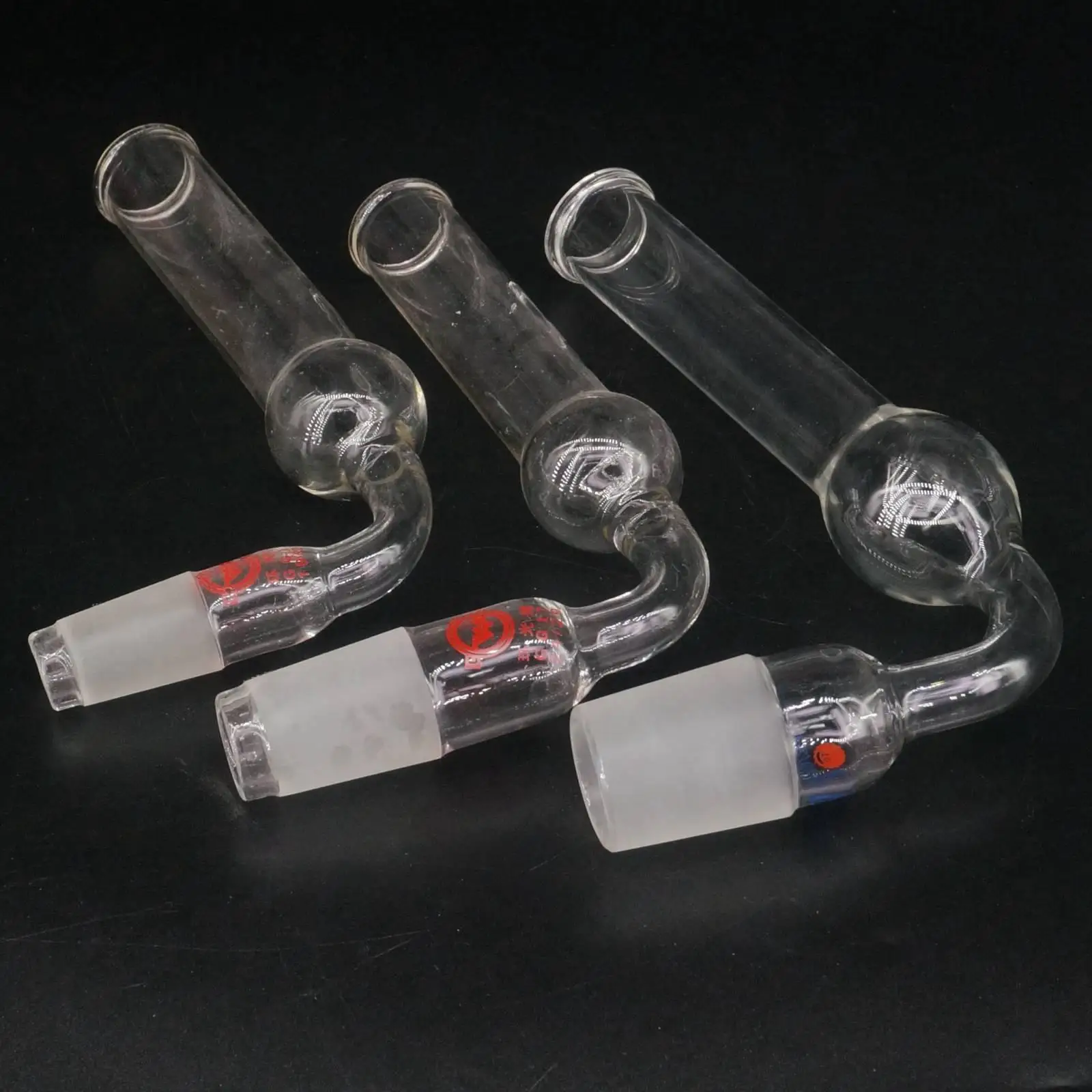 10/19 14/23 19/26 24/29 29/32 Joint Borosilicate Glass Bend Drying Tube Adapter Quickfit Laboratory Chemistry lab glass supplies,lab glass adapter
