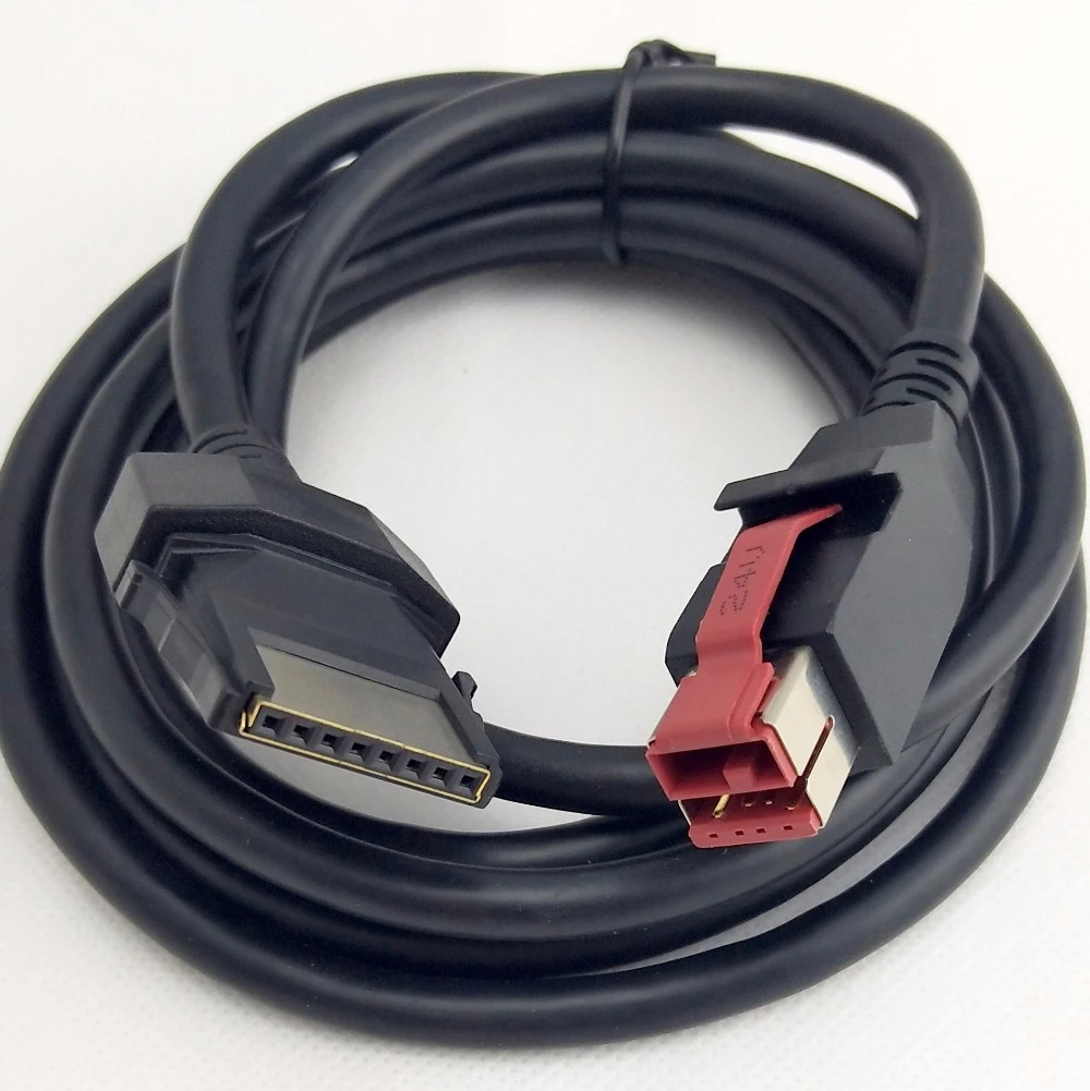 10pcs x 24V to 1X8 Powered USB Cable for EPSON & IBM Printers & POS