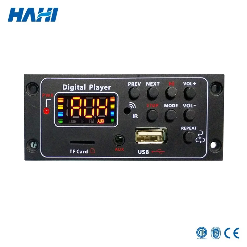

Small Starfish MP3 Decoder Board Audio Module for Car Remote Music Speaker DC 5V Micro USB Power Supply