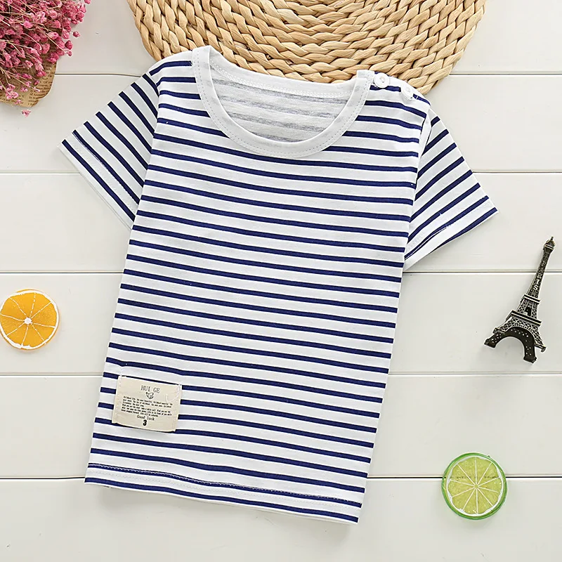 

Cartoon Pattern Baby Boy 2019 Fashion Summer Tshirt Baby Girl Hot Selling Short Sleeves