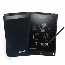 Wholesale Newyes Black 12″ LCD Writing Tablet eWriter Writing Drawing Board Whiteboard Bulletin Board with Sleeve Case Free Shipping