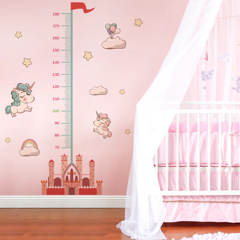 Измеряемая высота, Детская Наклейка на стену, наклейка на стену в спальню для детской комнаты, s декор, Наклейки на стены, художественное украшение для роста