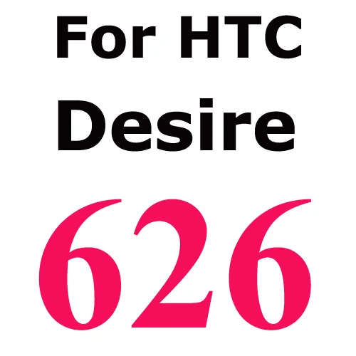 2.5D с уровнем твердости 9H Экран протектор для htc Desire 626 620 610 820 816 826 728 один M7 M8 E9 E9Plus E9W закаленное Стекло пленка - Цвет: For Desire 626