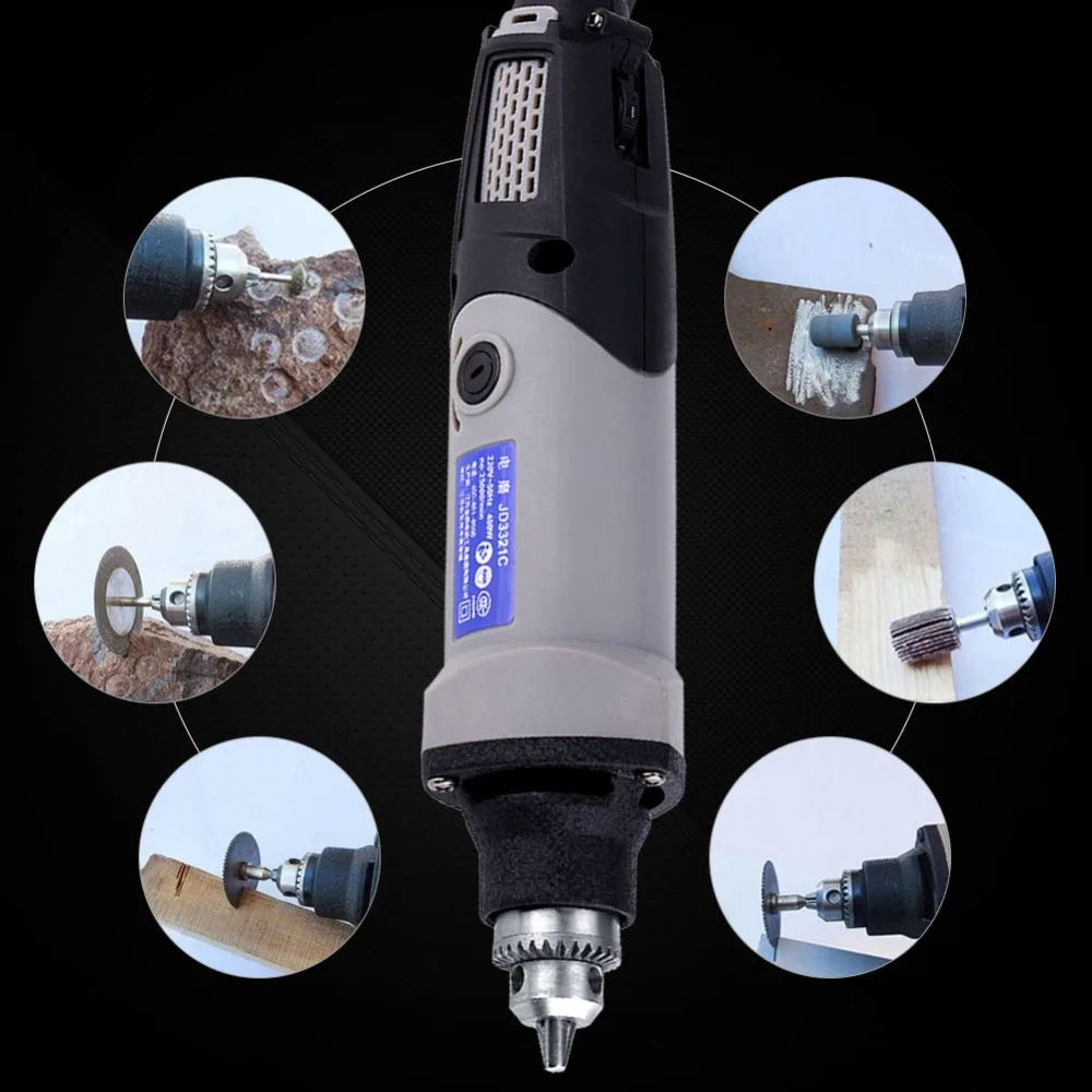 Professional 400W Electric Mini Die Grinder Tool Power Drill 6