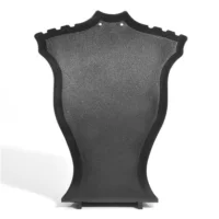 

Plastic Necklace Earrings Display Stand Decorate Jewelry Pendant Display Stand Holder 10x13cm Black White Color