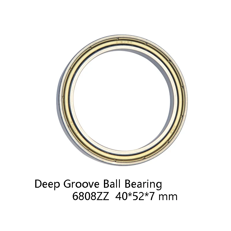 

1pcs/lot 6808ZZ Deep Groove Ball Rolling Ultra-thin Bearing 6808-ZZ 6808ZZ 40*52*7 mm 40*52*7 High Quality
